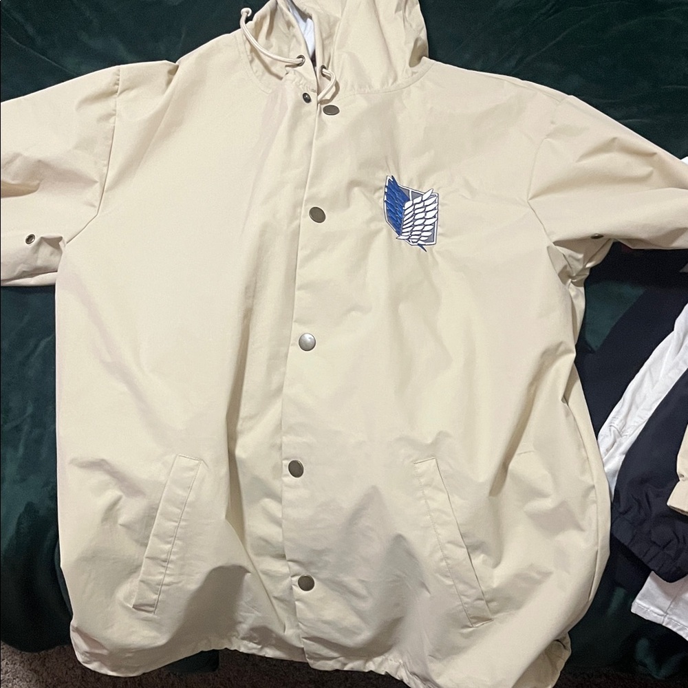 Attack on Titan Windbreaker With Wings Of Freedom Patch